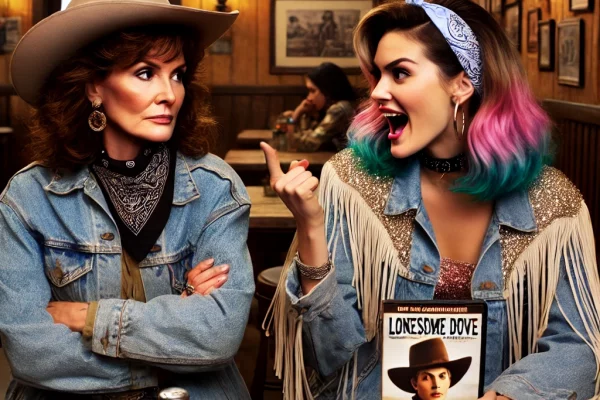 Sandy vs Polly debate Lonesome Dove remake