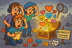 Emotional baggage and authenticity
