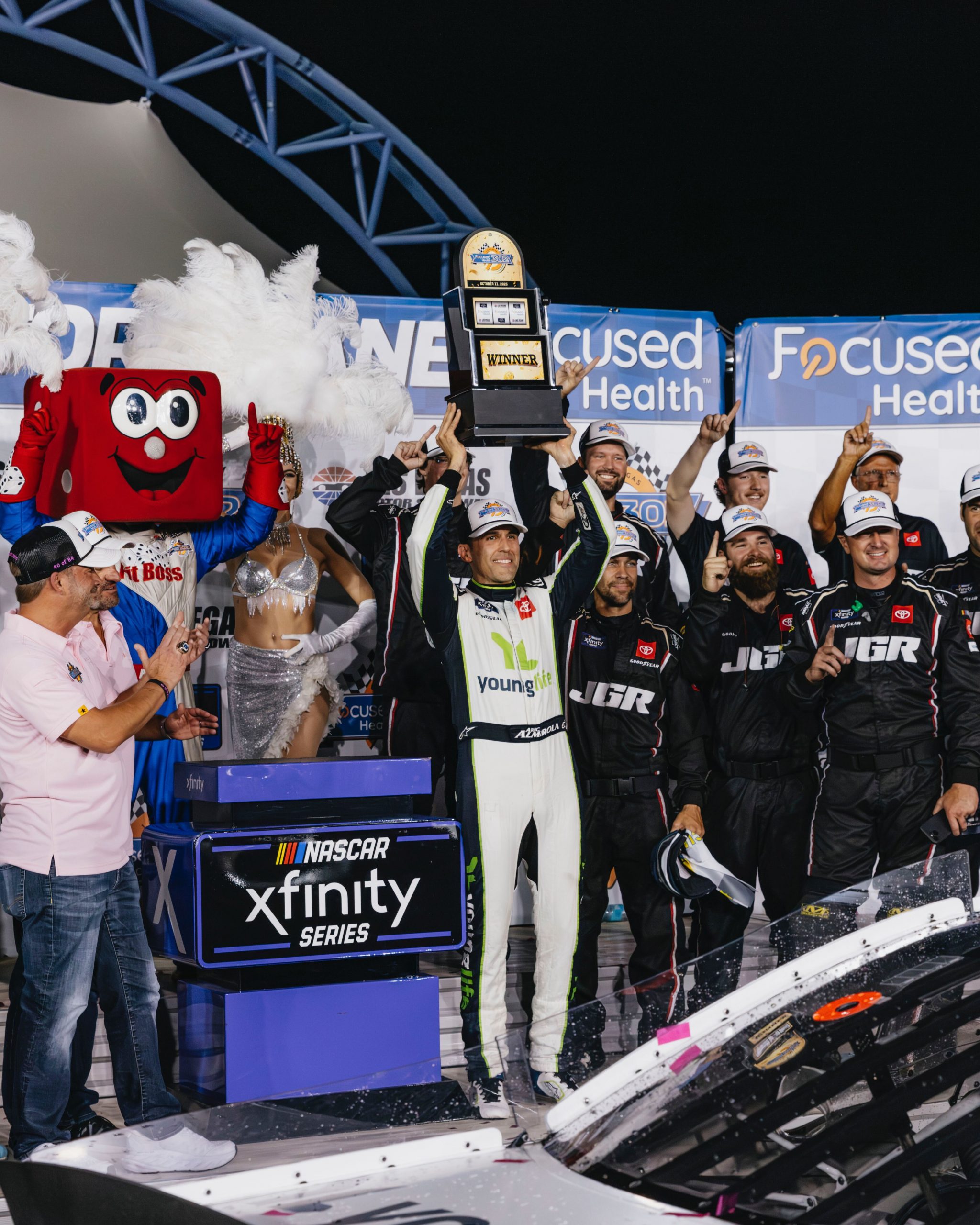 Aric Amirola Drives to Xfinity Series Victory at LVMS